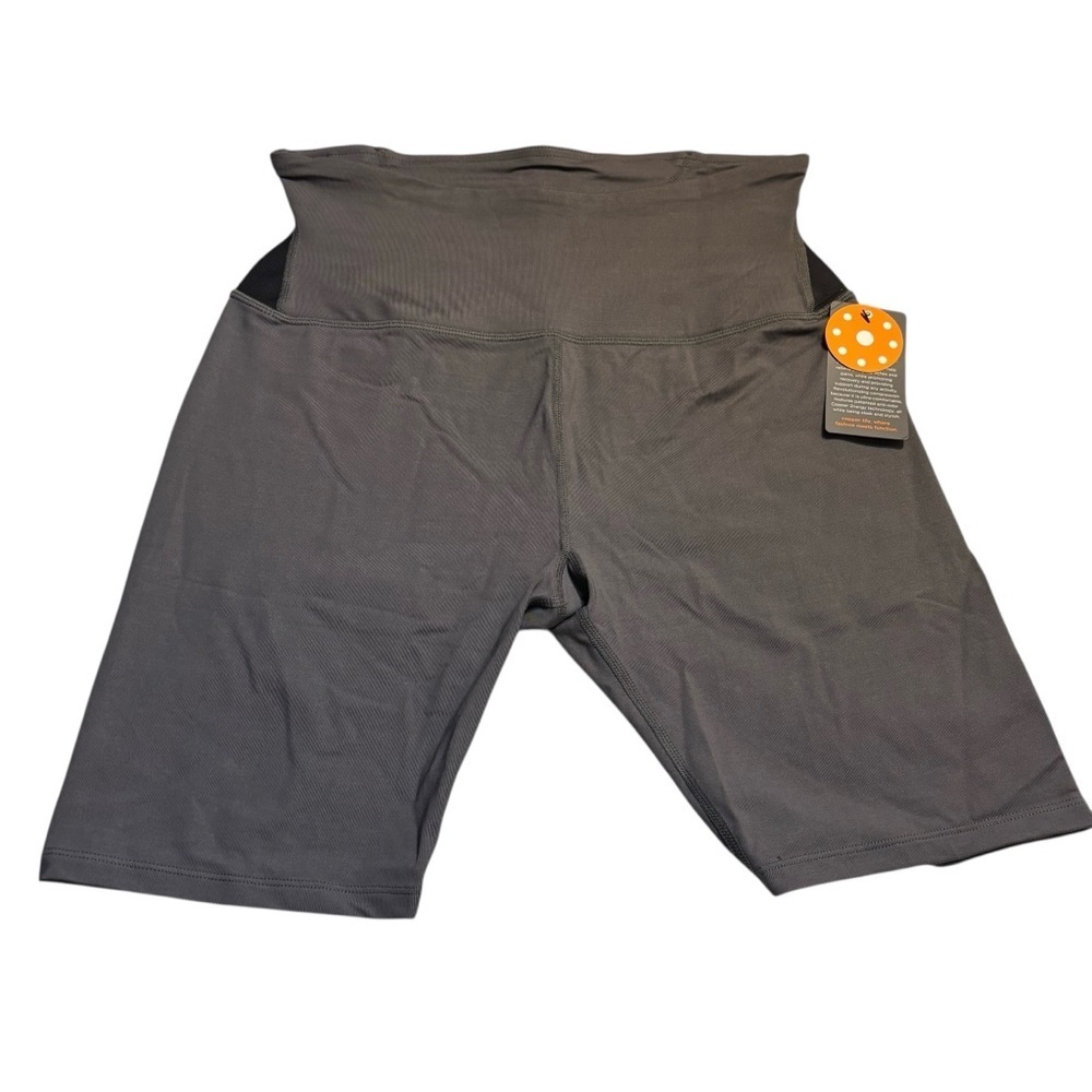 NWT CopperLife Bike Shorts Large Copper & Zinc Infused Back Support Compression